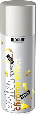 Produktbild von Biodur | Chromlack - Silber - 400ml, Sprühlack, Sprühfarbe, Sprühlacke für Holz, Metall, Glas