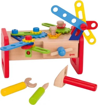 Produktbild von Goki 58501, 3 Jahr(e), Kunststoff, Holz, Mehrfarbig