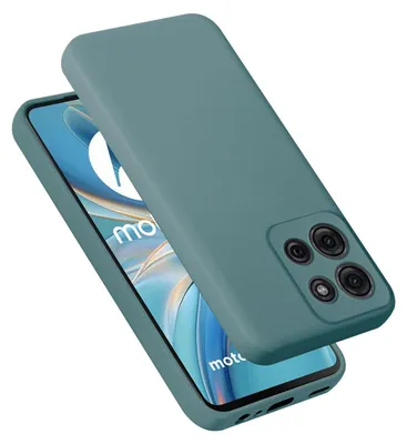 Produktbild von Cadorabo Hülle für Motorola Moto G75 Hülle Silikon Handyhülle Case aus flüssigem Silikon, Kratzfeste und stoßfeste Schutzhülle für Motorola Moto G75