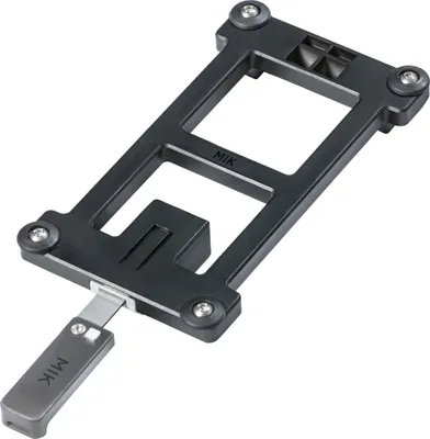 Produktbild von Basil 70171 Adapterplatte Mik für abnehmit Fahrradzubehör, schwarz
