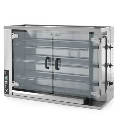 Obrázok produktu pre Plynový gril na 12-15 kurčiat, HENDI, 1150x472x(H)795mm