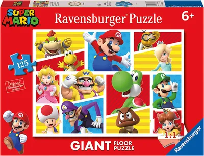 Zdjęcie produktu dla Ravensburger Super Mario, 125 szt., Gra wideo, 6 lat(a)