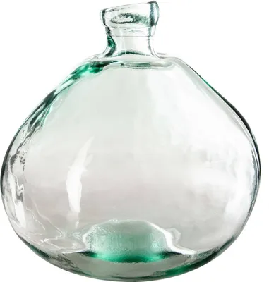 Obrázek produktu pro Váza z recyklovaného skla, 35 cm, průhledná
