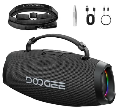 Zdjęcie produktu dla Głośnik Bluetooth, wodoodporny, przenośny, czarny