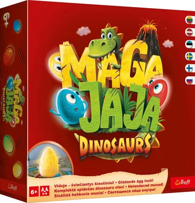 Image de Trefl Jeu de société Oeufs de dinosaures