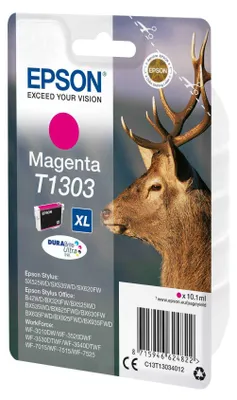 Produktbild von Epson Tintenpatrone magenta DURABrite T 130           T 1303