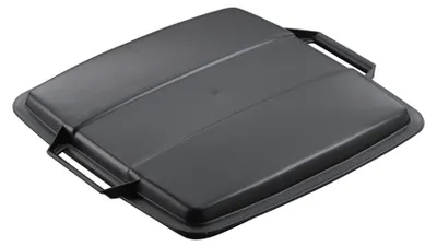 Produktbild von Abfalleimer DURABIN FLIP VEH2012033 52x61x49cm grau/schwarz