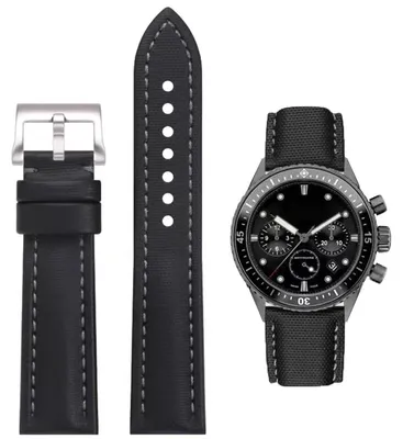 Productafbeelding van Horlogeband voor verschillende horloges met carbonfiberpatroon