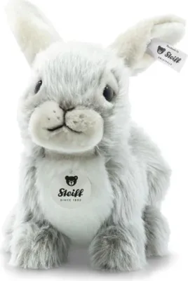 Image de Steiff Dormili Lapin 21 gris assis 067488