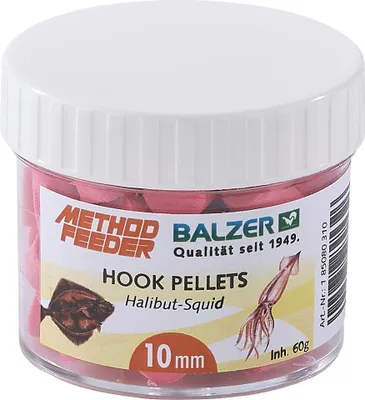Produktbild von Balzer Feedermaster Method Feeder Pellets 10mm 10mm, Heilbutt-Tintenfisch