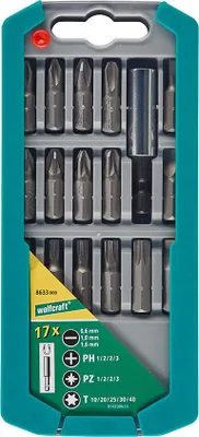Image de Ensemble De 17 Mors 8633000 Wolfcraft