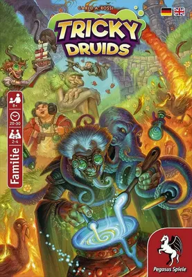 Produktbild von 51911G - Tricky Druids, Karten-/Würfelspiel, für 2 bis 4 Spieler, ab 8 Jahren
