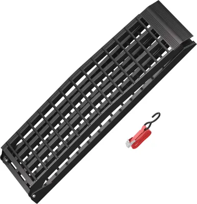 Produktbild von Wiltec Auffahrrampe 274 cm 680 kg für ATV Motorrad Quad, Aluminium Auffahrschiene faltbar, Verladerampe rutschsicher