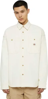 Produktbild von Dickies Houston Langarmhemd Beige M Mann Beige M