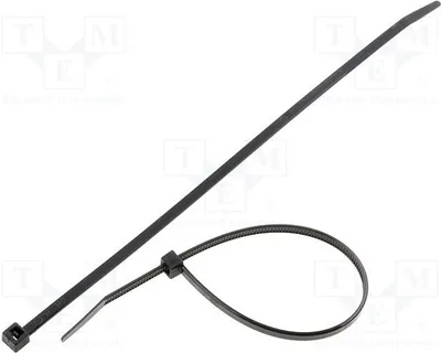 Produktbild von 100x Kabelbinder W: 3,5mm Ømax: 50mm 111-03410 Kabelbinder schwarz L: 190mm  135N