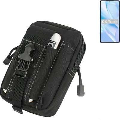 Produktbild von K-S-Trade Gürtel Tasche kompatibel mit Motorola Edge S Pro Gürteltasche Holster Schutz Hülle Handy Hülle Smartphone outdoor Handy-Hülle schwarz