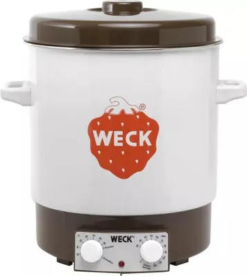 WECK Inmaakketel volautomatisch WAT 25A RVS - met rooster en kraantje