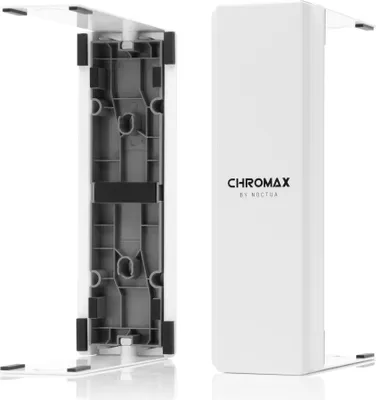 Produktbild von Noctua NA-HC4 CHROMAX.WHITE, Dekorationszubehör, Aluminium, Weiß, 153 mm, 165 mm, 2 Stück(e)