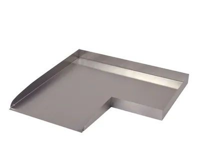 Produktbild von Ubbink Edelstahl Bachlauf Wolga 90°C, Ecke links
