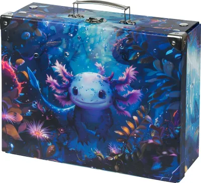 Immagine prodotto di BAAGL Astuccio pieghevole per la scuola Axolotl con accessori