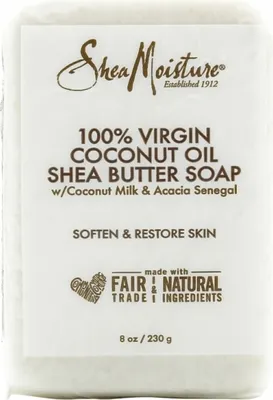 Zdjęcie produktu dla Mydło Shea Moisture 100% Virgin Coconut Oil Shea Butter 230g