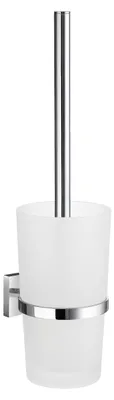 Produktbild von Smedbo HOUSE - WC-Bürste mit Behälter in Chrom poliert und Mattglas RK333