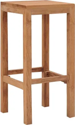 Immagine prodotto di Sgabello da bar 4 pezzi. Legno massiccio di teak