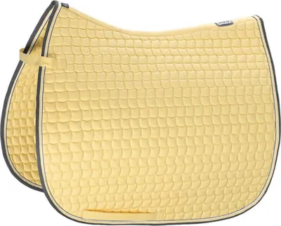 Produktbild von Eskadron New Basics Baumwolle Contrast Schabracke, Größe:Dressur, Farbe:banana