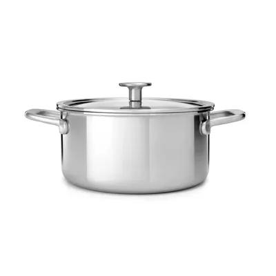 Zdjęcie produktu dla KitchenAid CC003259-001, 3,1 l, Stal nierdzewna, Stal nierdzewna, Ceramika, Prąd elektryczny, Gaz, Halogen, Indukcja, Płyta jednolita, Stal nierdzewna, Stal nierdzewna