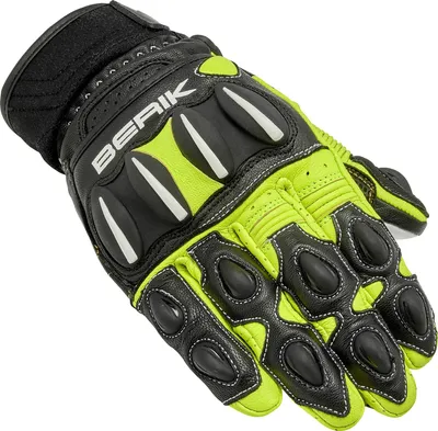 Obrázek produktu pro Rukavice Berik Ariax Adventure pro motocykly, černo-neonově žluté, velikost 2XL