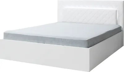 Produktbild von Bettgestell 180x200cm in weiß Hochglanz PALINURO-166