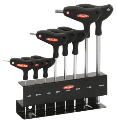 Obrázok produktu pre XLC šesťhranný kľúč v tvare T 2/2,5/3/4/5/6/8/10 mm, s prezentérom