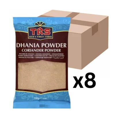 Produktbild von 8er-Pack TRS Korianderpulver Dhania 100g