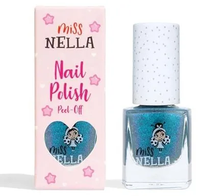 Zdjęcie produktu dla Lakier do paznokci dla dzieci blue bezpieczny na bazie wody peel off