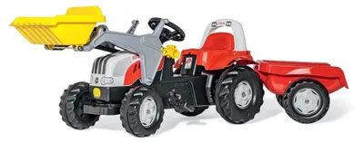 Obrázek produktu pro rolly toys rollyKid Steyr CVT 6165, 2,5 rok/roky, Černá, Šedá, Červená