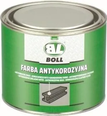 Produktbild von BOLL Korrosionsschutzfarbe rot 0,5 ltr