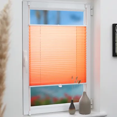 Produktbild von Plissee 90x130 Orange