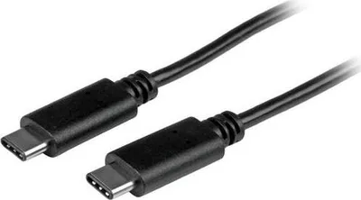 Obrázek produktu pro StarTech.com USB2CC1M, 1 m, USB C, USB C, USB 2.0, Samec/samec, Černá
