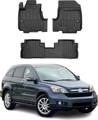 Immagine prodotto di 2006-2012 Honda CR-V tappetini TPE nero 3 pz