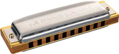 Produktbild von Hohner Blues Harp MS Richter-E Diatonisch Mundharmonika