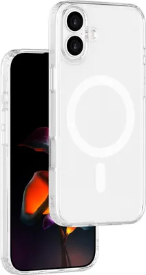 Immagine prodotto di Cover ER ICE SNAP per iPhone 16 + MS bianco