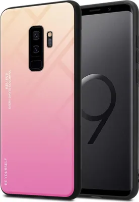 Produktbild von Cadorabo Hülle für Samsung Galaxy S9 PLUS Schutz Hülle in Schwarz Handyhülle TPU Etui Cover Case Tempered Glas