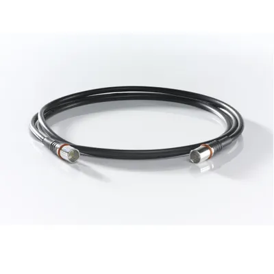 Produktbild von WISI Patchkabel schwarz 1,5m DS50U0150 F-Quick/F-Quick