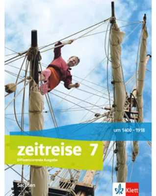 Obrázek produktu pro Zeitreise 7. Schulbuch Klasse 7. Differenzierende Ausgabe Oberschule Sachsen ab 2020