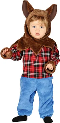 Produktbild von Werwolf Baby & Kleinkinderkostüm als Halloween Verkleidung Größe: 12 - 24 Monate