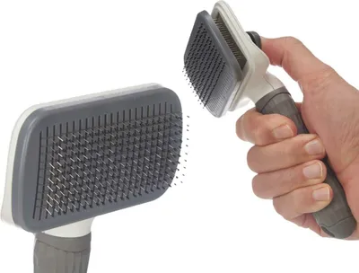 Obrázek produktu pro Kartáč na psy Mascow 334 antracit 10,5 x 19 x 6 cm (12 kusů)