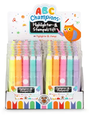 Immagine prodotto di Trendhaus ABC Champions timbro penna set di 5 0 0 Pz