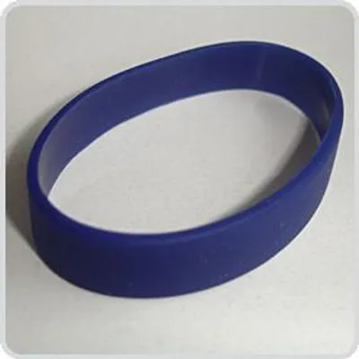 Produktbild von Silikon-Armband: Dunkelblau