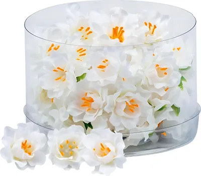 Produktbild von KNORR PRANDELL Dekostreu Blumen Blüten Ø 25 cm Kunststoff weiss