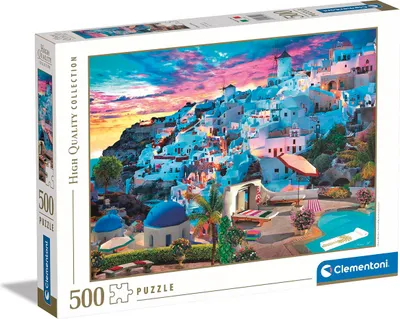 Zdjęcie produktu dla Clementoni Puzzle 500el - Grecja w zasięgu ręki! Odkryj piękno i magię tego kraju.